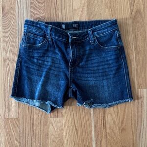 Kut from the Kloth Dark Blue Jean Shorts
